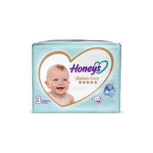 پوشک هانیز سایز سه 38 عددی