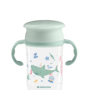 لیوان 360 درجه کیکابو مدل Deep sea حجم 300 میل mint