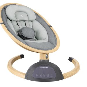 گهواره برقی کیکابو مدل swing ashlee light grey