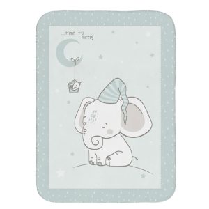 پتو جعبه ای super soft کیکابو سایز 110*140 سانت elefant time1190