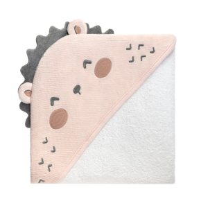 حوله دورپیچ کلاهدار کیکابو 90 در 90 جوجه تیغی صورتی