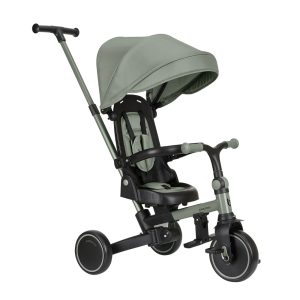 سه چرخه 8in1 کیکابو Kikkaboo مدل Aluma army green