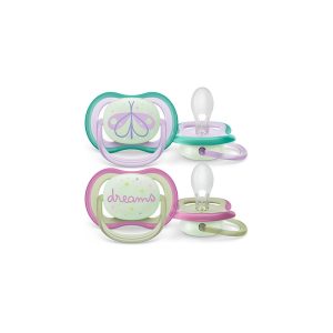پستانک شبرنگی اونت 0-6 ماه Philips Avent Ultra Air (پروانه و dreams)