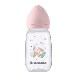 شیشه شیر کیکابو 310 میلی لیتر مدل Savanna pink