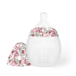 شیشه شیر ۲۴۰ میل elhee طرح میموسا صورتی (Mimosa Pink)2336