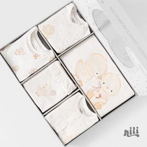 ست بیمارستانی 13 تکه نیلی nili طرح جوجه2028