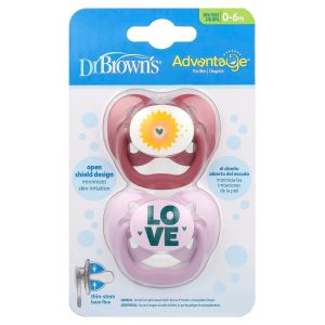 پستانک طرح لاو 0 تا 6 دکتر براون Dr Browns