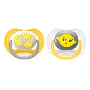 پستانک ارتودنسی 18-6 ماه اونت Philips Avent (لیمو)1000
