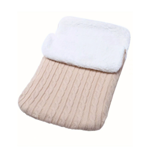 قنداق بافت کرمی طرح chicco764
