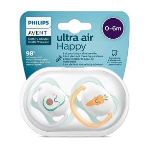 پستانک ارتودنسی اونت ۰-۶ ماه UltraAir happy1000