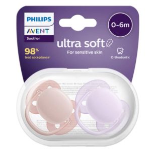 پستانک ارتودنسی اونت ۰-۶ ماه UltraSoft1000