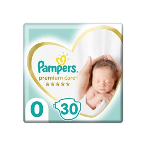 پوشک پمپرز سایز صفر 30 عددی