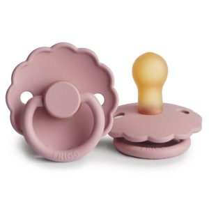 پستانک گلبرگی فریگ لاتکس سایز 6 تا 18 ماه رنگ Baby Pink (صورتی)