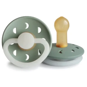 پستانک شب تاب ماه فریگ لاتکس سایز 6 تا 18 ماه رنگ Sage Night (سبز)