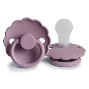 پستانک گلبرگی فریگ سیلیکونی سایز 0 تا 6 ماه رنگ Heather (بنفش)