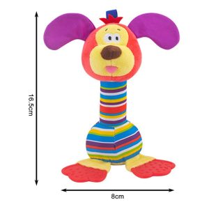جغجغه سوسیسی هپی مانکی Happy Monkey طرح سگ