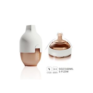 شیشه شیر تمام سیلیکونی هی اور شی HEORSHE حجم 160 میلی لیتر