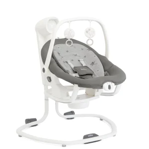 گهواره کودک جویی مدل Serina 2in1 Cosmo Grey
