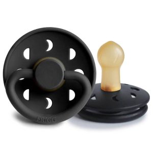 پستانک ماه فریگ لاتکس سایز 0 تا 6 ماه رنگ Jet black (مشکی)
