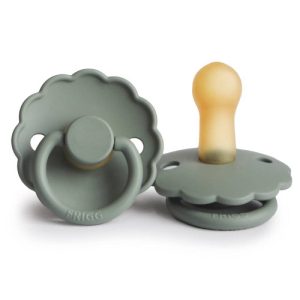 پستانک گلبرگی فریگ لاتکس سایز 6 تا 18 ماه رنگ Lily Pad (سبزسیج)