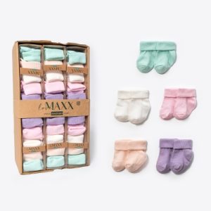 جوراب پنج عددی تم دخترانه LOVE MAXX B