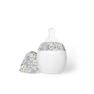 شیشه شیر ۱۵۰ میل elhee طرح گلبرگ بنفش (Joanna Louise Lavender)2335