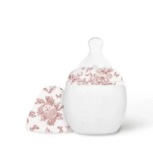 شیشه شیر ۱۵۰ میلی لیتر Elhee طرح جوجه تیغی قرمز2335