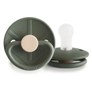 پستانک گرد فریگ سیلیکونی سایز 0 تا 6 ماه رنگ Ragnar Olive (زیتونی)