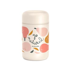 فلاسک غذا 400 میلی لیتری سواوینکس طرح گلابی Suavinex