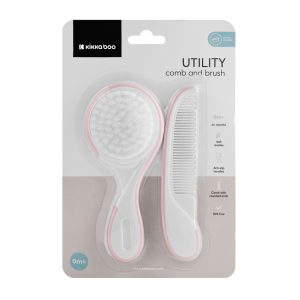 شانه و برس کیکابو صورتی مدل Utility
