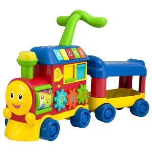 اسباب بازی واکر قطار چند کاره وین فان رنگ قرمز آبیWinFun 00803