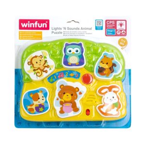 پازل حیوانات موزیکال وین فان winfun