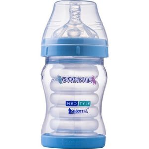 شیشه شیر 170میل آبی بیبی سیل BABISIL