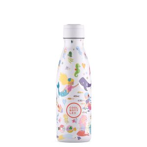 فلاسک آب 350 میل طرح پری دریایی برند cool bottle