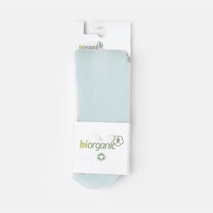 جوراب شلواری کرک دار آبی برند بی ارگانیک biorganic