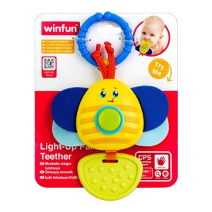 دندانگیر چراغ دار زنبور موزیکال وین فان winfun 00236