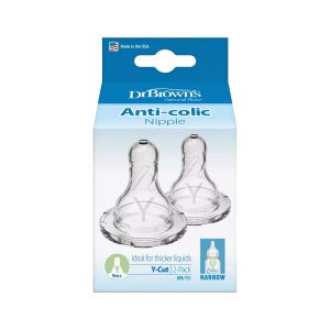 سرشیشه Y_cut لاغر +9 دکتر بروان آپشن پلاس دو عددی DrBrowns