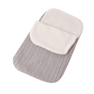 قنداق بافت  طوسی روشن طرح chicco