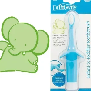 مسواک دکتر براون طرح فیل آبی Dr Browns
